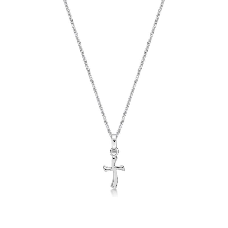 Picture of TINY WOBBLY CROSS PD. with chain
