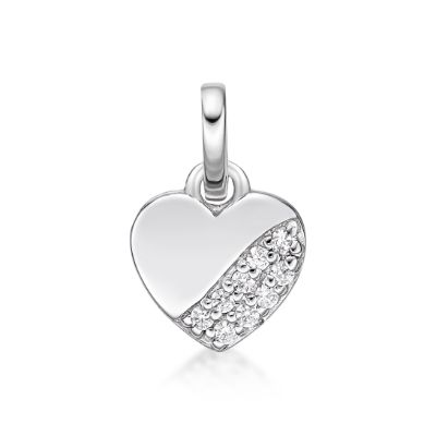Picture of 2 ROW HEART, PENDANT