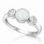 Picture of OPAL, WHT CZ SIDES