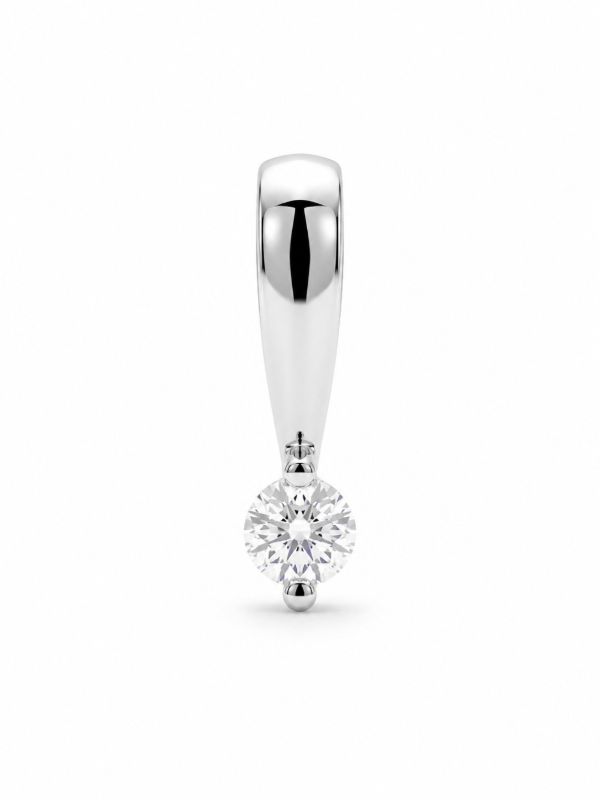 Picture of 0.10ct  LGD,LONG PEAR & 2 CLAW, PENDANT