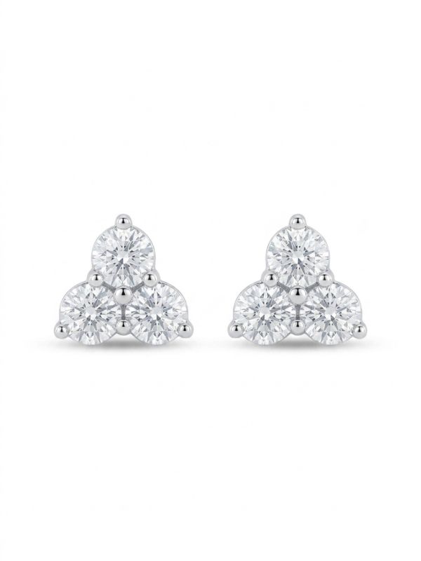Picture of 0.60ct LGD, 3x 2.9mm, TRIANGLE STUDS