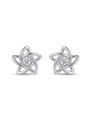 Picture of 0.07ct LGD,5 POINT 9mm STAR, STUDS